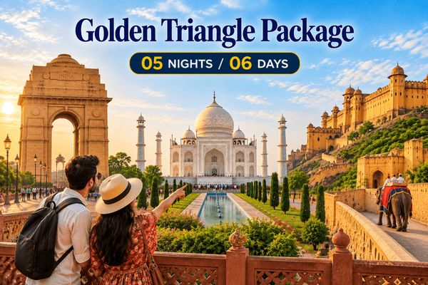 5 Night 6 Days Golden Triangle Package - pkg image